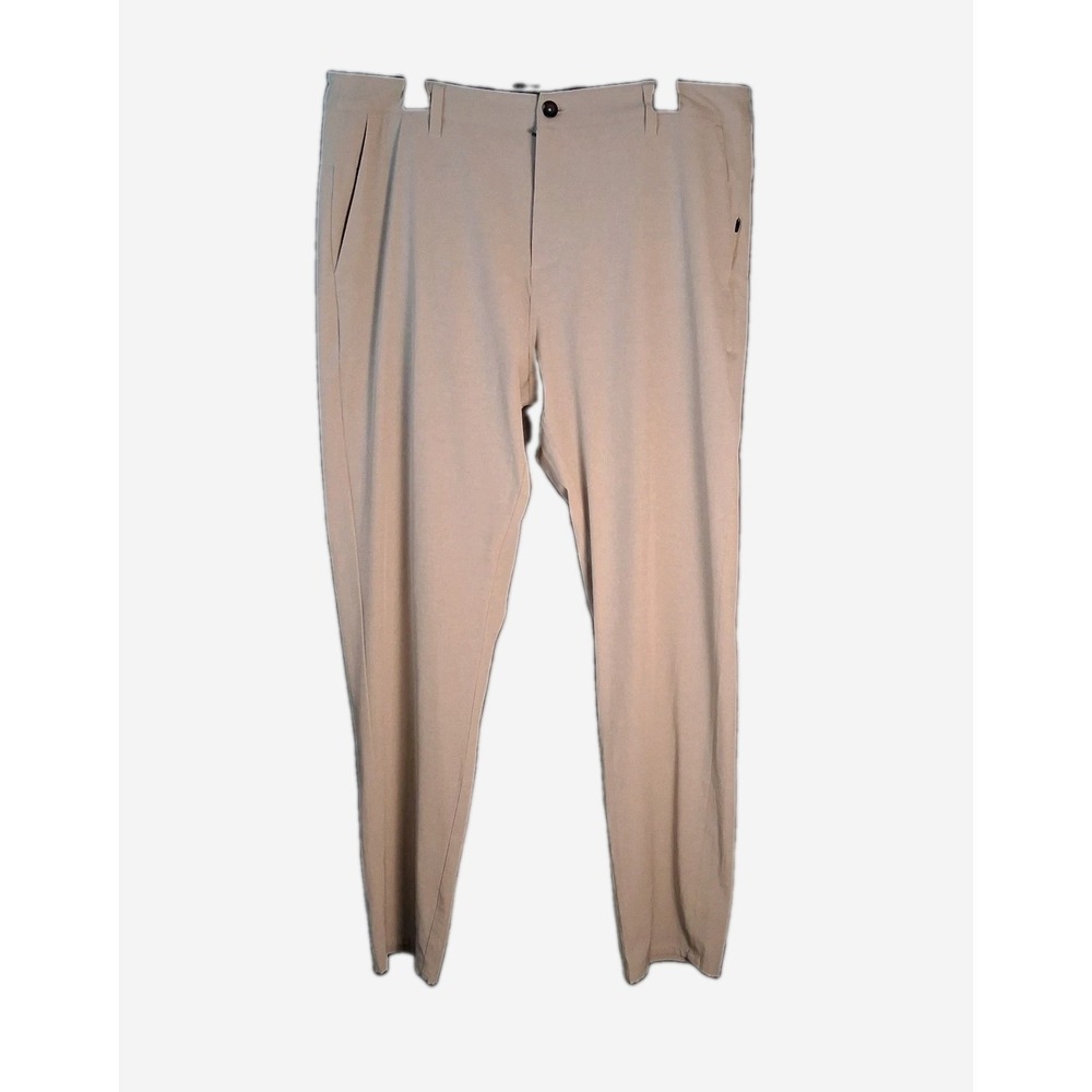 Vuori Aim Pant Men's 36 x 32" Khaki Performance Stretch Golf Chino Pants V431